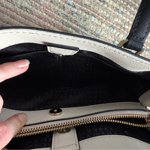 Kate Spade Laurel Black and White Handbag - Picture 6 of 14